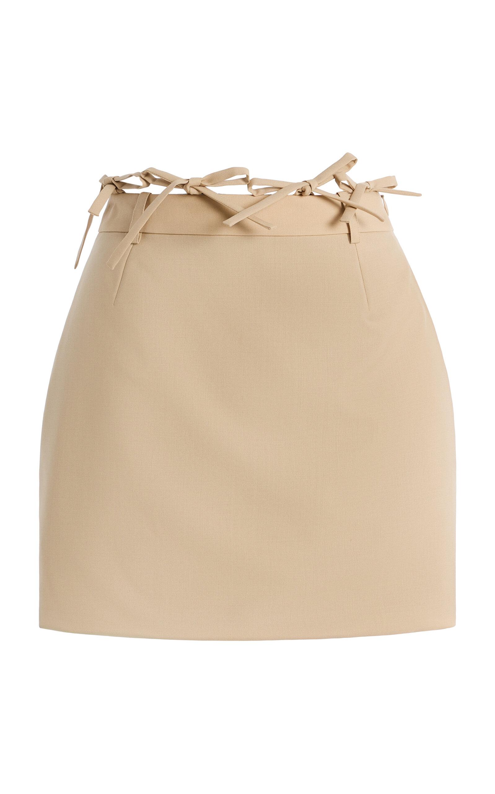 Marie Adam-Leenaerdt Wool Mini Skirt Cover - Moda Operandi by MARIE ADAM-LEENAERDT