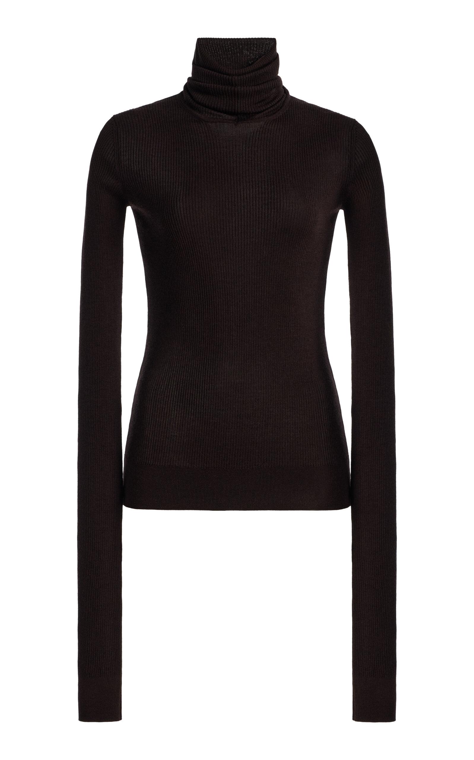 Marie Adam-Leenaerdt Wool-Silk Balaclava Sweater - Moda Operandi by MARIE ADAM-LEENAERDT