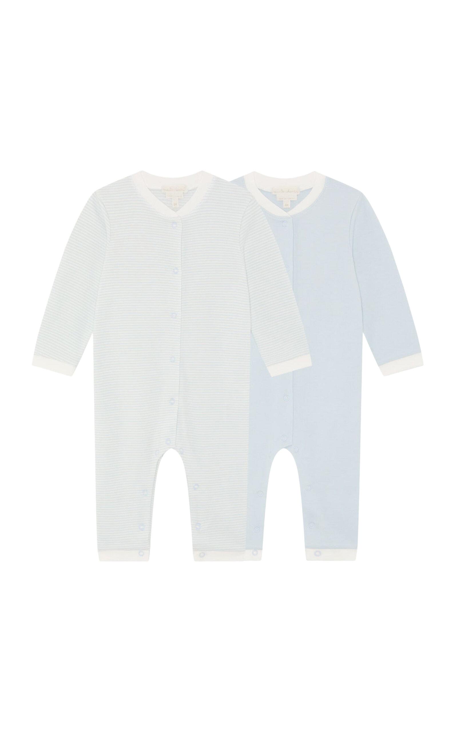 Marie-Chantal Infant Dalton Stripe Romper 2 Piece Set - Moda Operandi by MARIE-CHANTAL