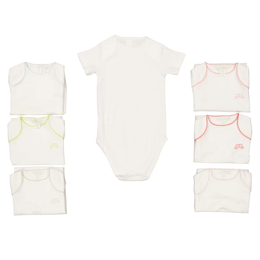 Marie Chantal Infant Set Of 7 Picot Onesies by MARIE CHANTAL