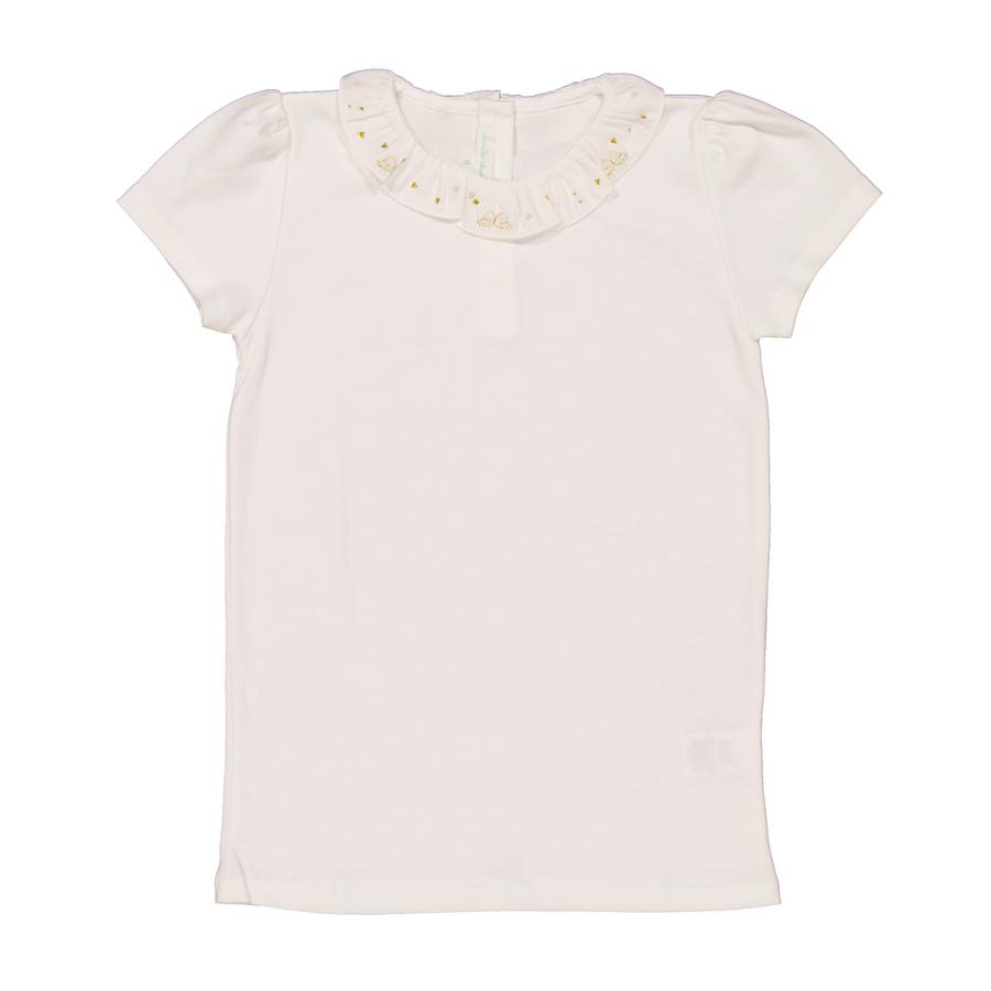 Marie Chantal Kids Embroidered Ruffle Collar Shirt by MARIE CHANTAL