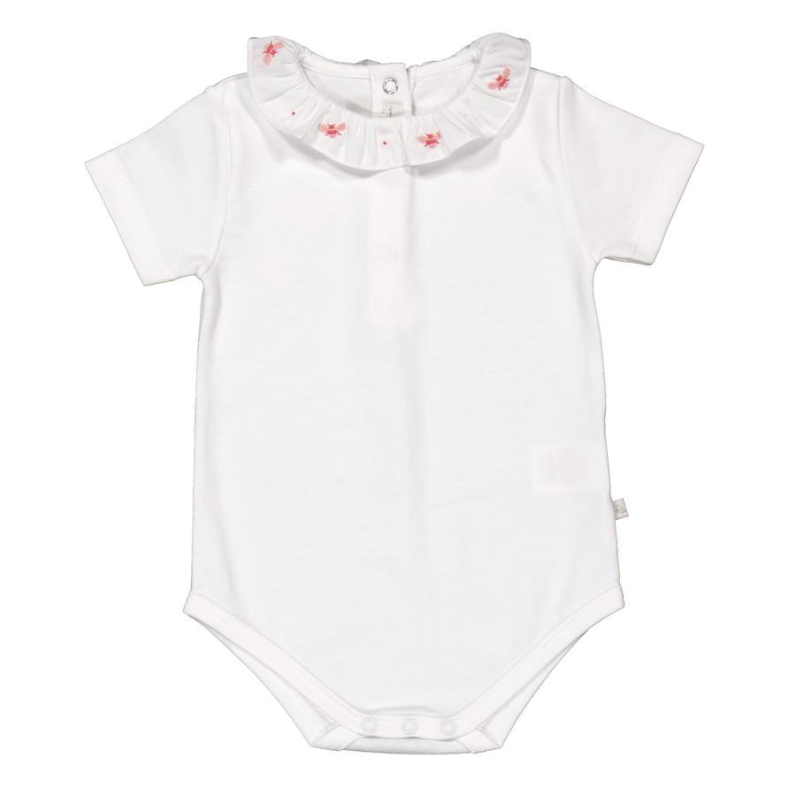 Marie Chantal Newborn Alexandra Ruffle Collar Onesie by MARIE CHANTAL