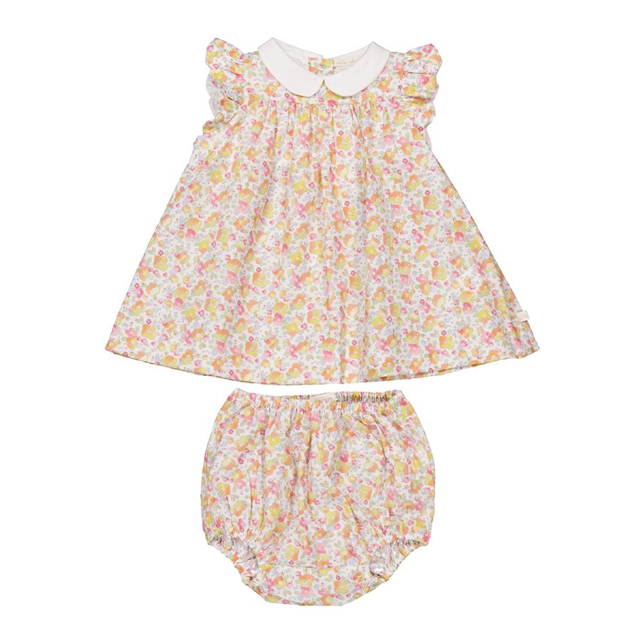 Marie Chantal Newborn Arabella Olympia Dress And Bloomers Set by MARIE CHANTAL