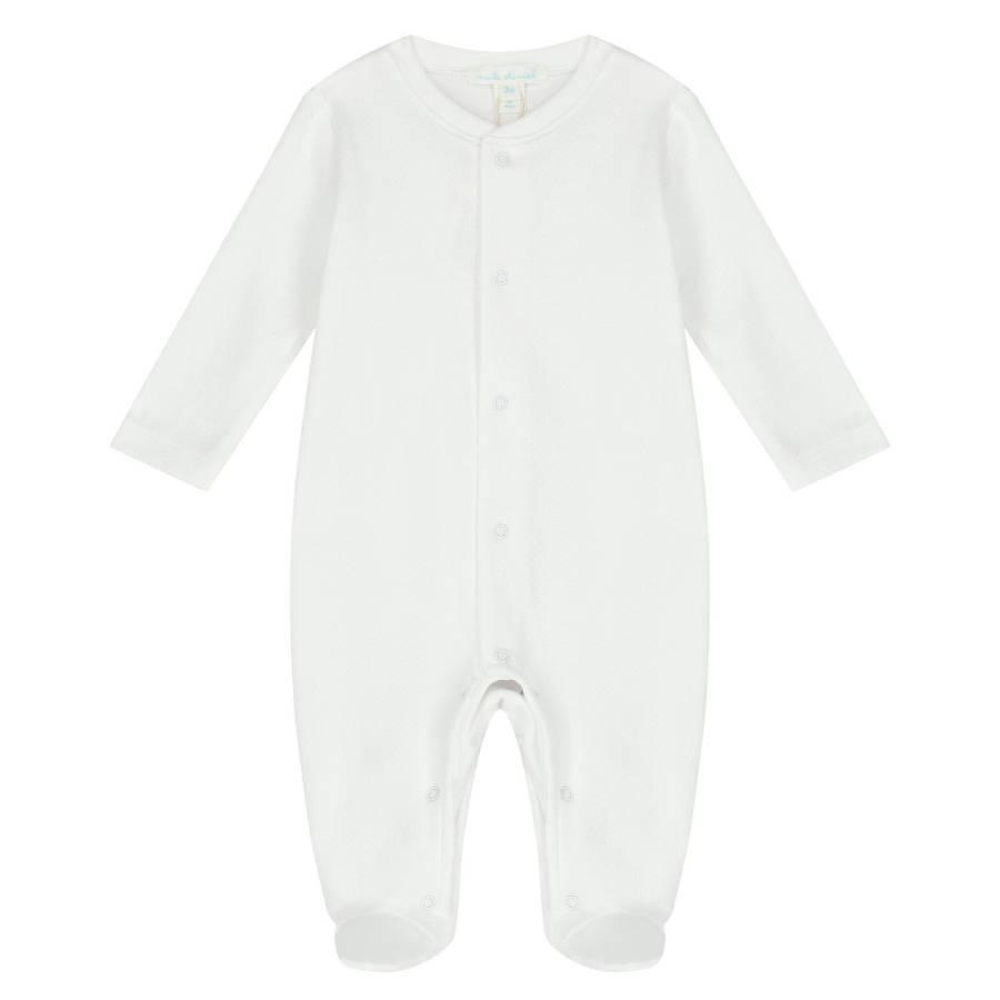 Marie Chantal Toddler Pointelle Angel Wings Babygrow by MARIE CHANTAL