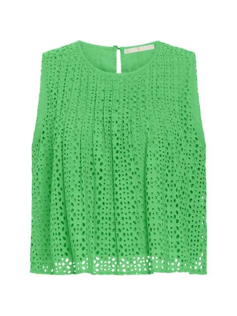 Eletta eyelet top by MARIE OLIVER