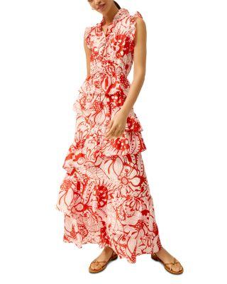 Franklen Silk Dress by MARIE OLIVER