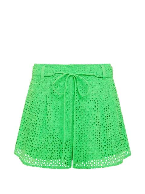 Lander eyelet shorts by MARIE OLIVER