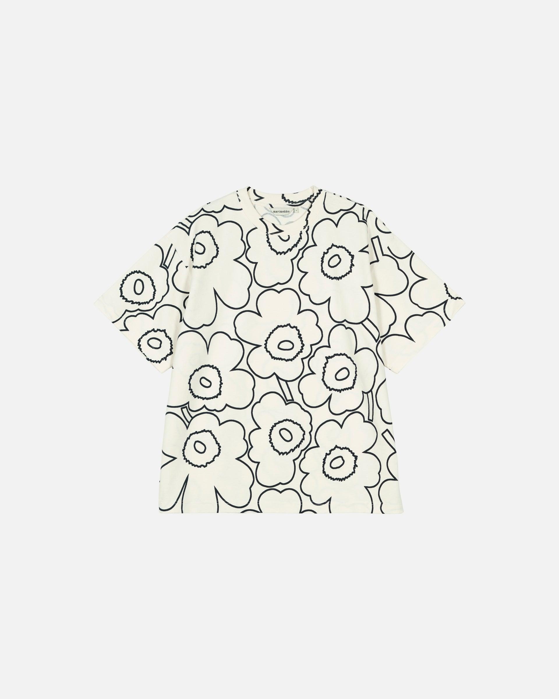 Asia Exclusive Nopeus Outline Unikko Short Sleeve Top 73cm by MARIMEKKO Asia Exclusive Nopeus Outline Unikko Short Sleeve Top 73cm by MARIMEKKO