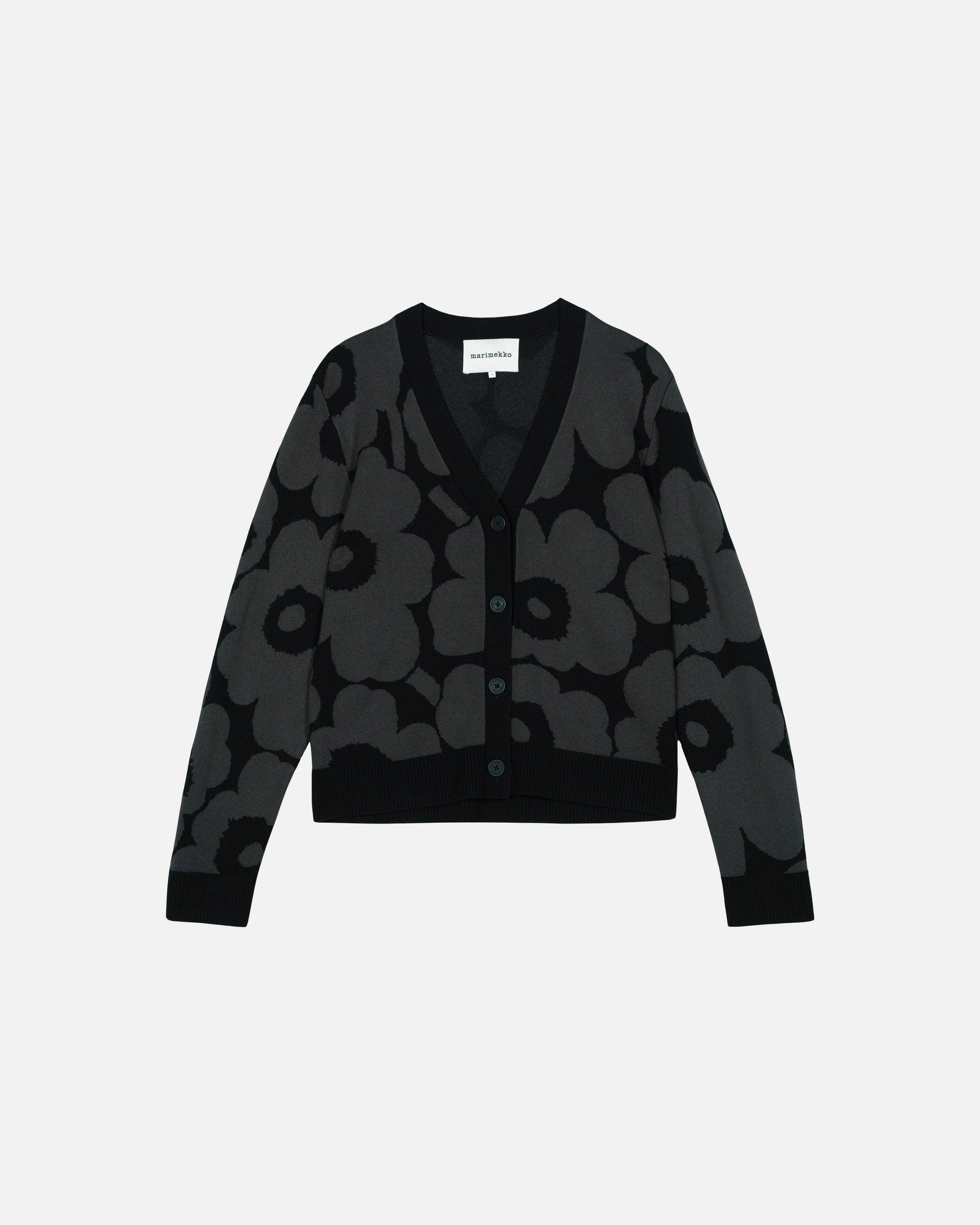 Eilinen Pieni Unikko Knitted Wool Cardigan 56cm by MARIMEKKO