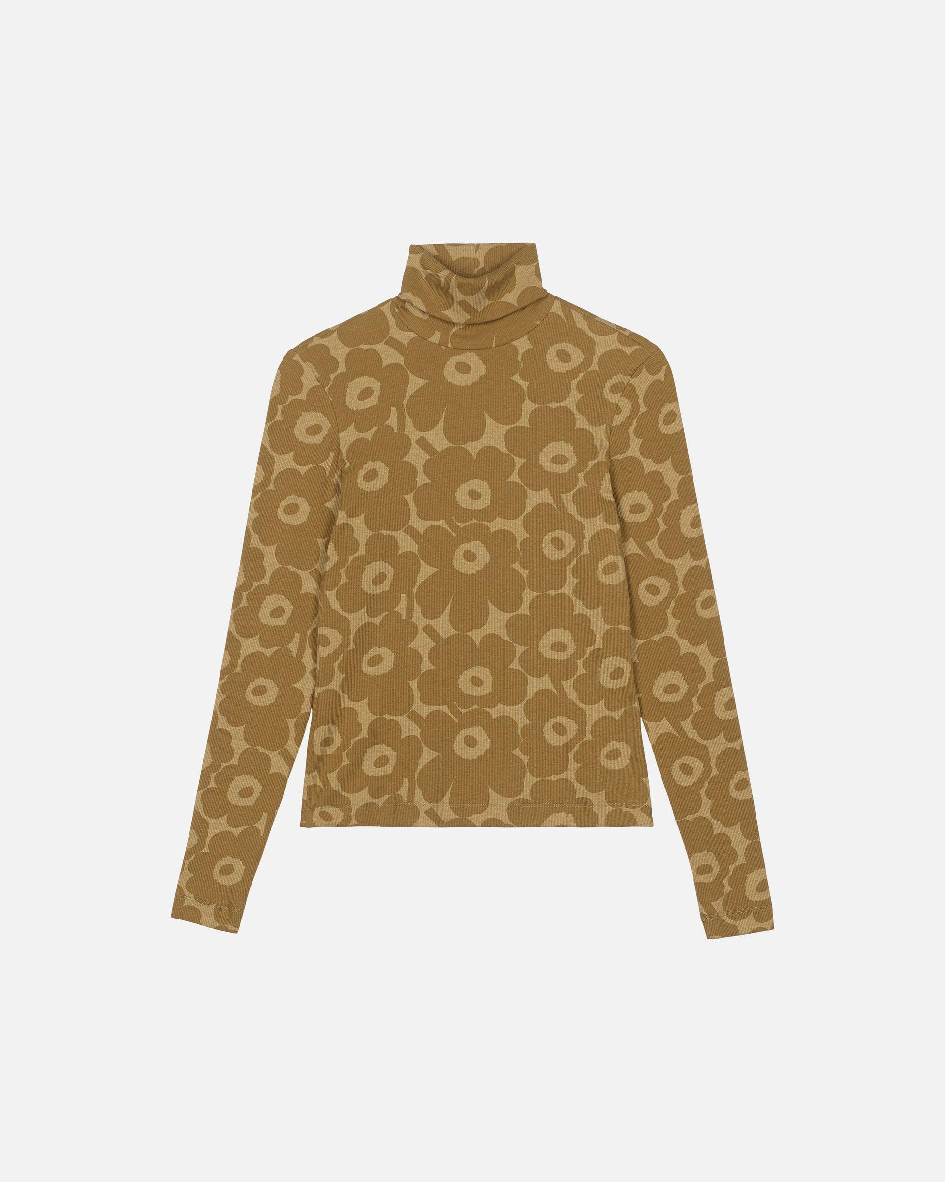 Emali Mini Unikko Rib Turtleneck Top 59cm by MARIMEKKO