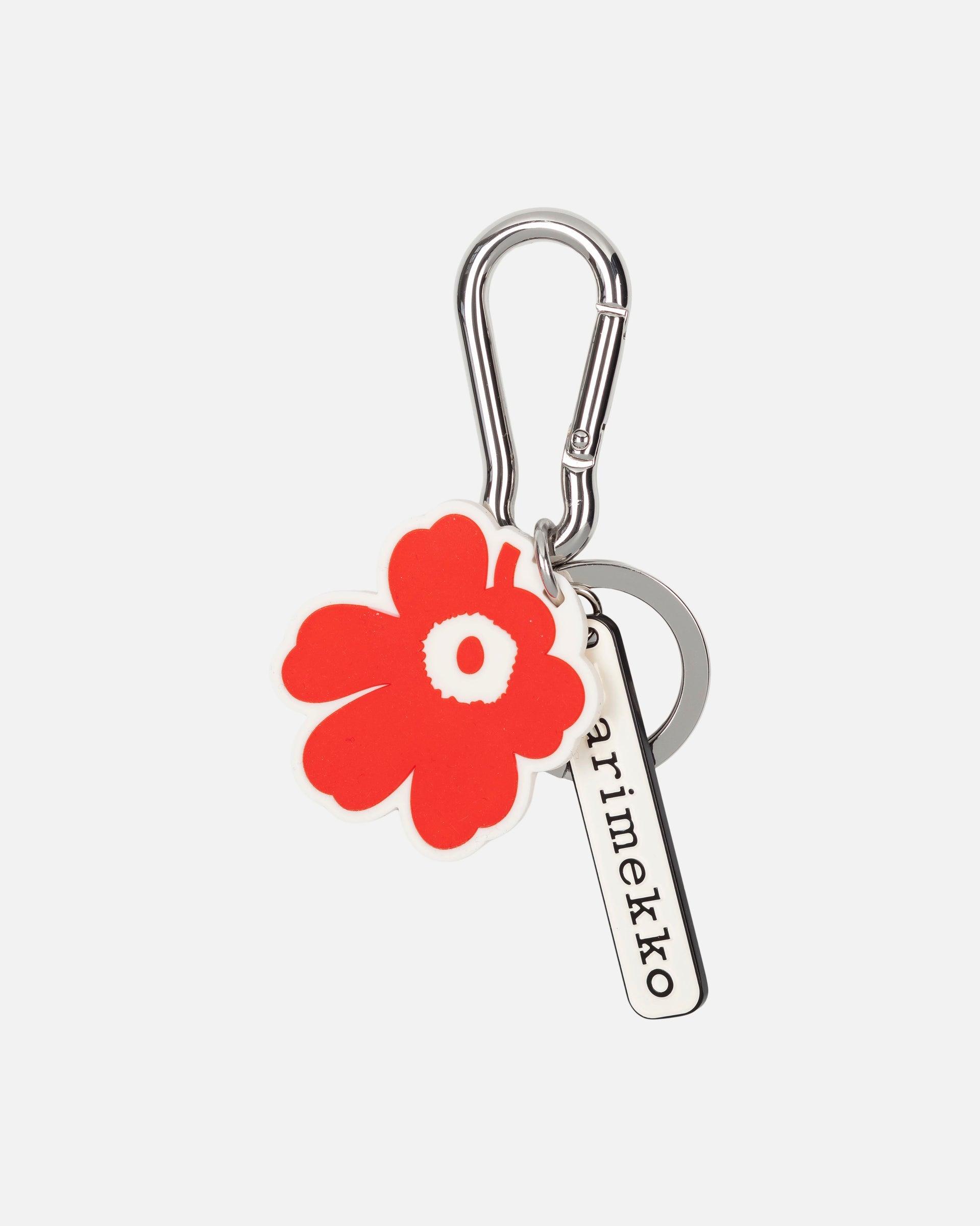 Kioski Aallokas Unikko Key Chain by MARIMEKKO