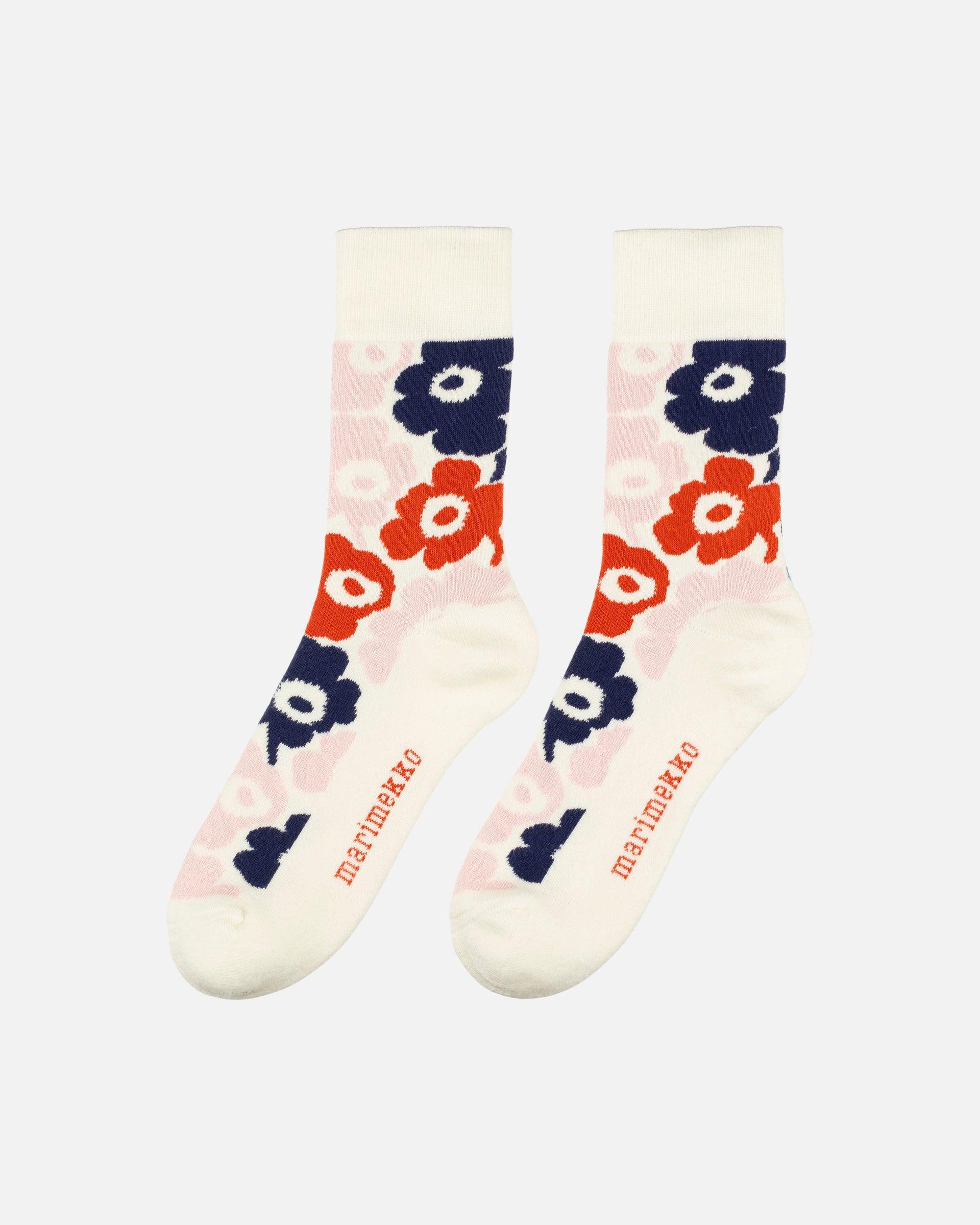 Kioski Pirtti Unikko Socks by MARIMEKKO