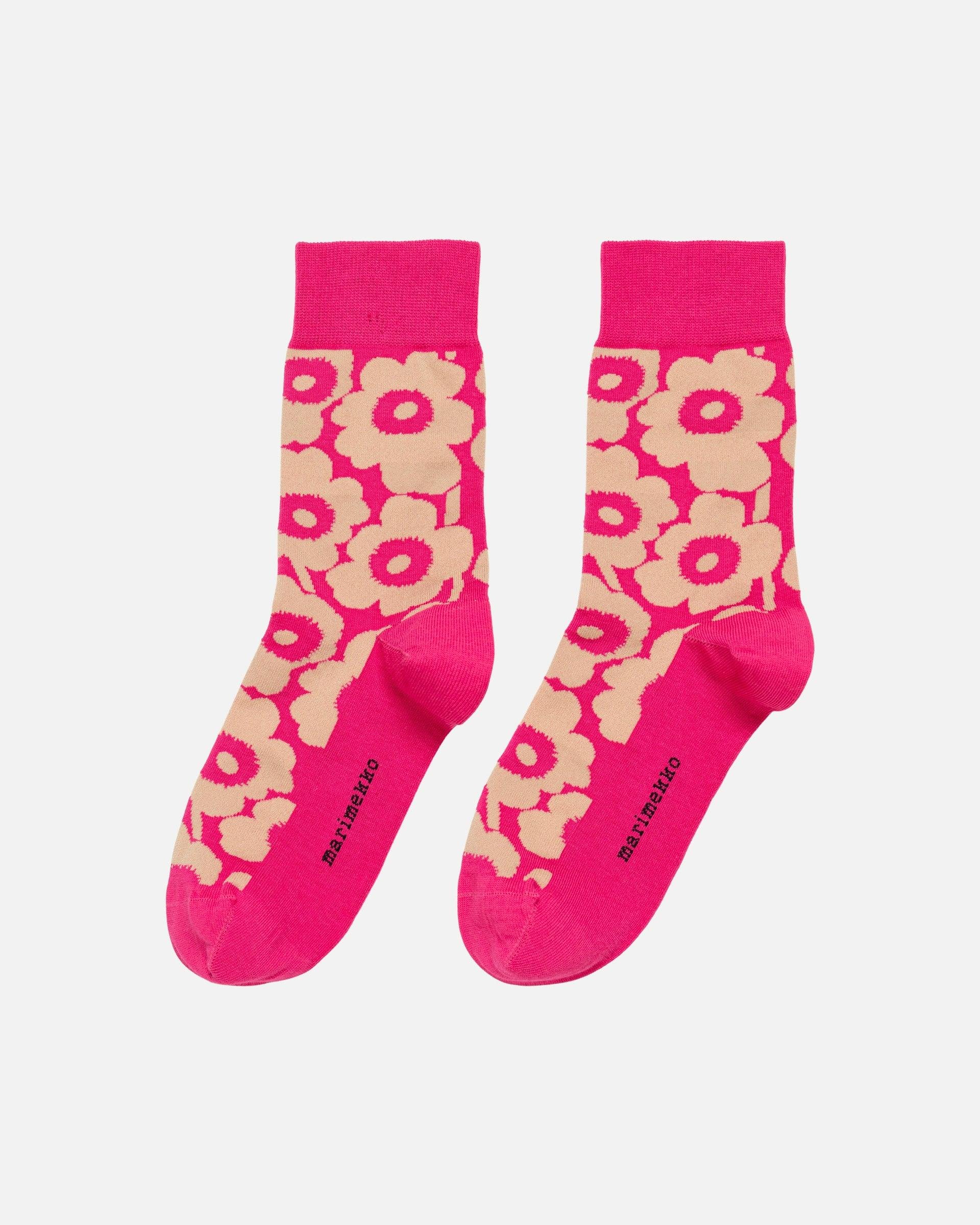 Kirmailla Unikko Tone Socks by MARIMEKKO