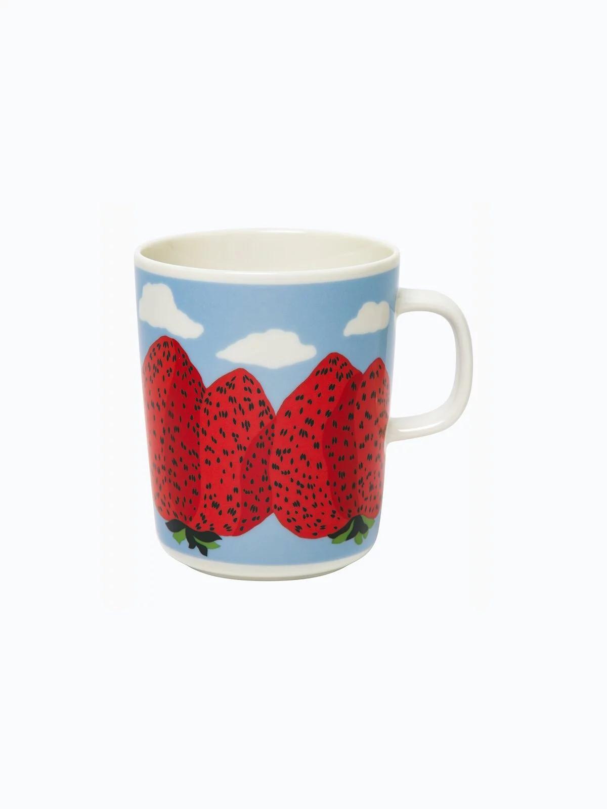 Mansikkavuoret mug 2,5dl by MARIMEKKO