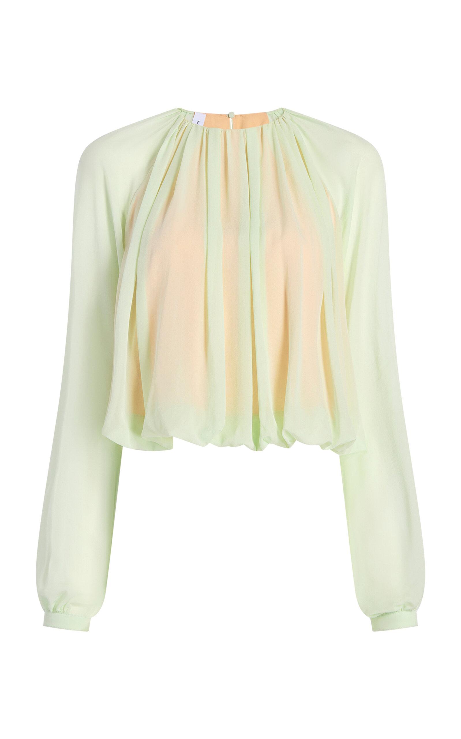 Marina Moscone Layered Silk Top - Moda Operandi by MARINA MOSCONE