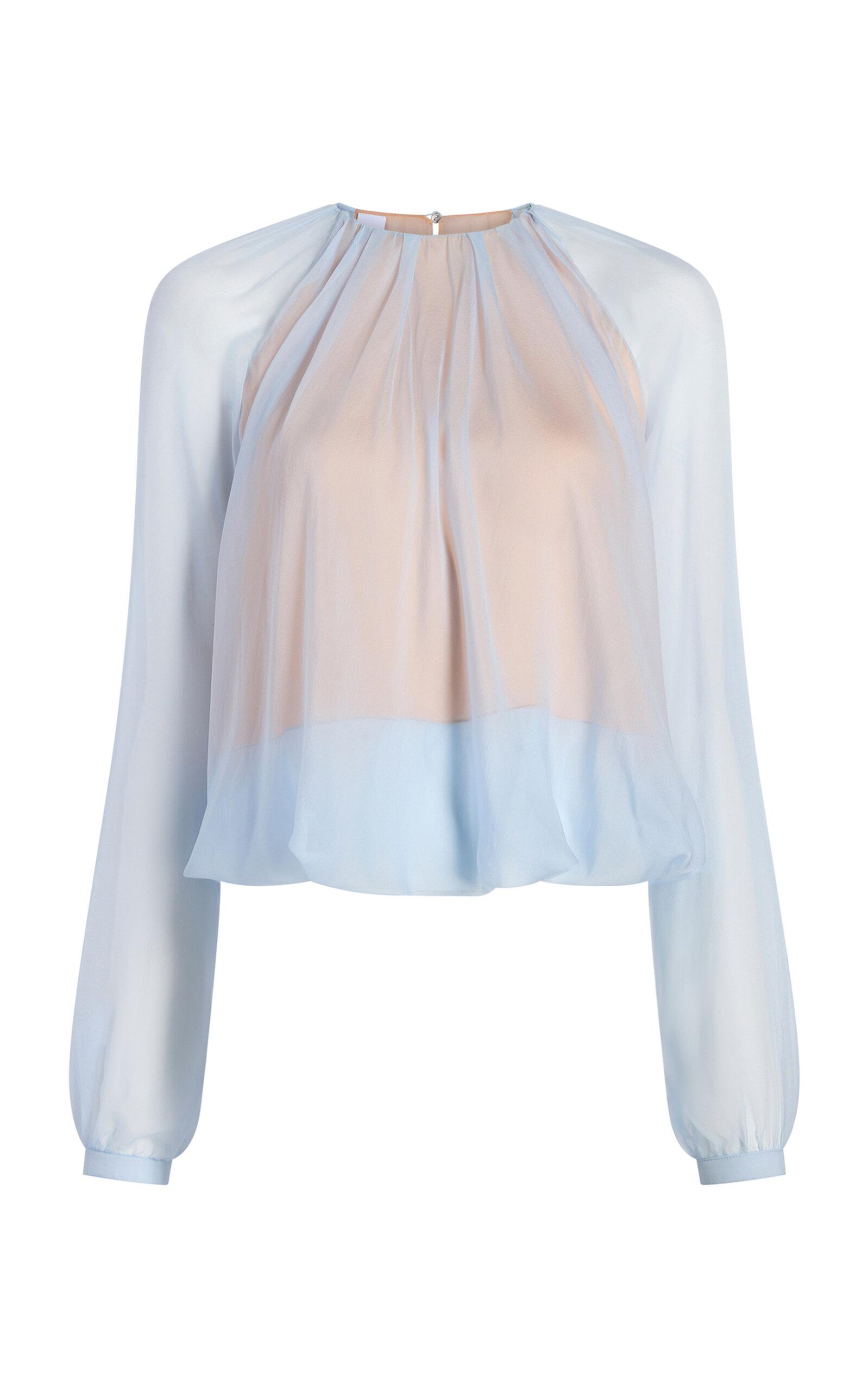 Marina Moscone Layered Silk Top - Moda Operandi by MARINA MOSCONE