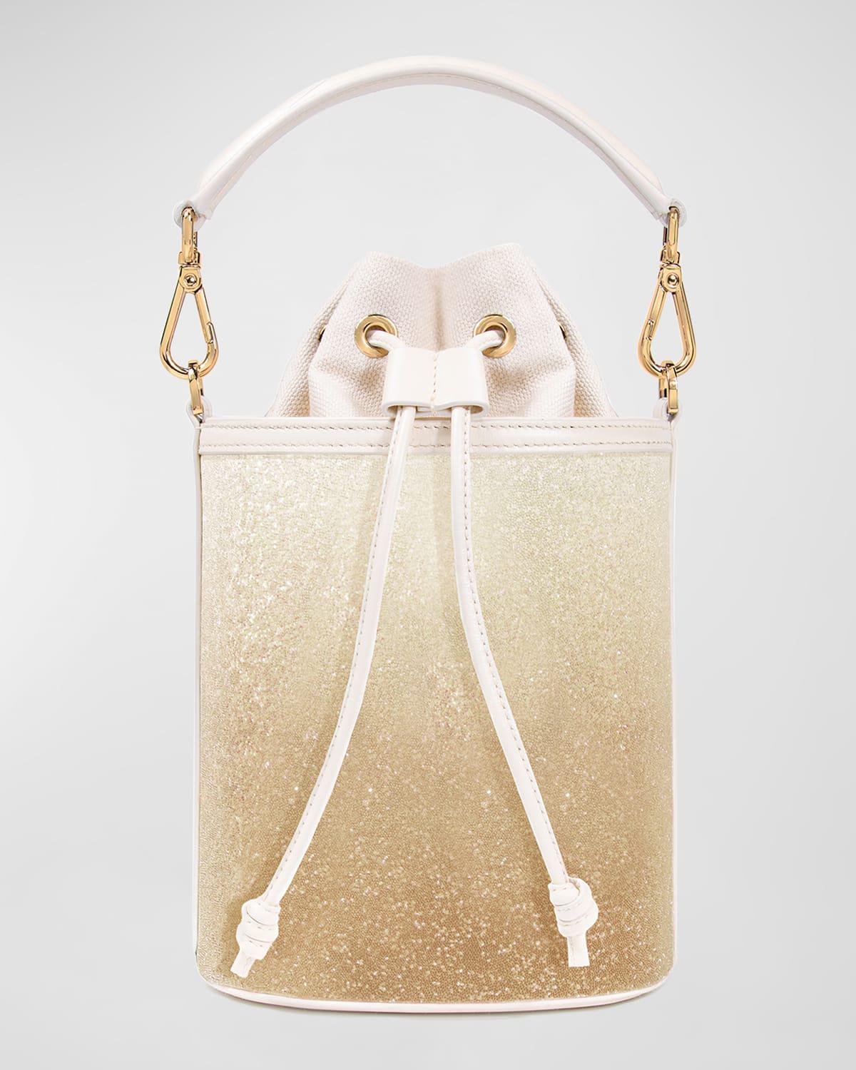 Carina Micro Swarovski® Crystals Bucket Bag by MARINA RAPHAEL Carina Micro Swarovski® Crystals Bucket Bag by MARINA RAPHAEL