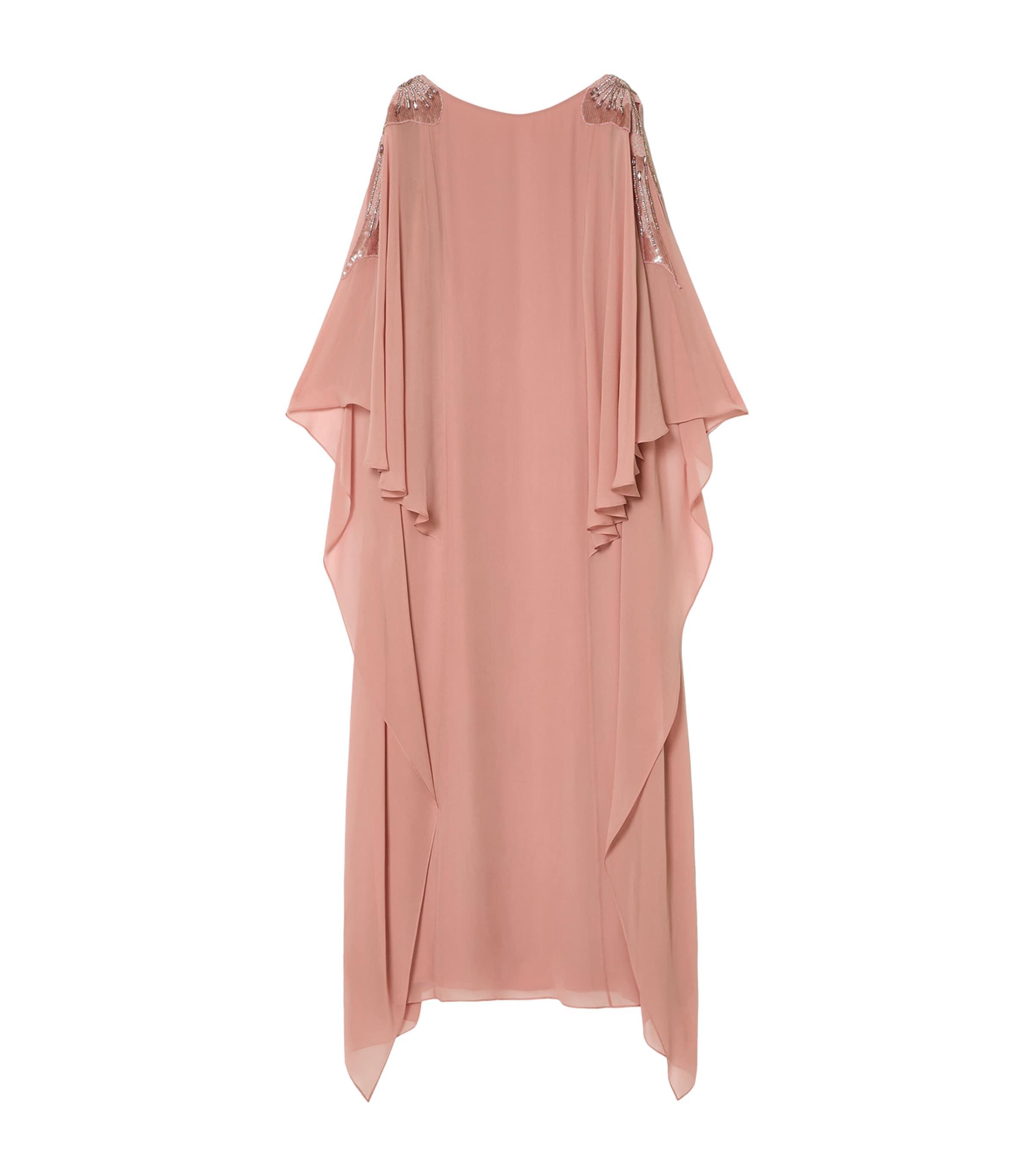 Marina Rinaldi Embellished Caped Gown by MARINA RINALDI