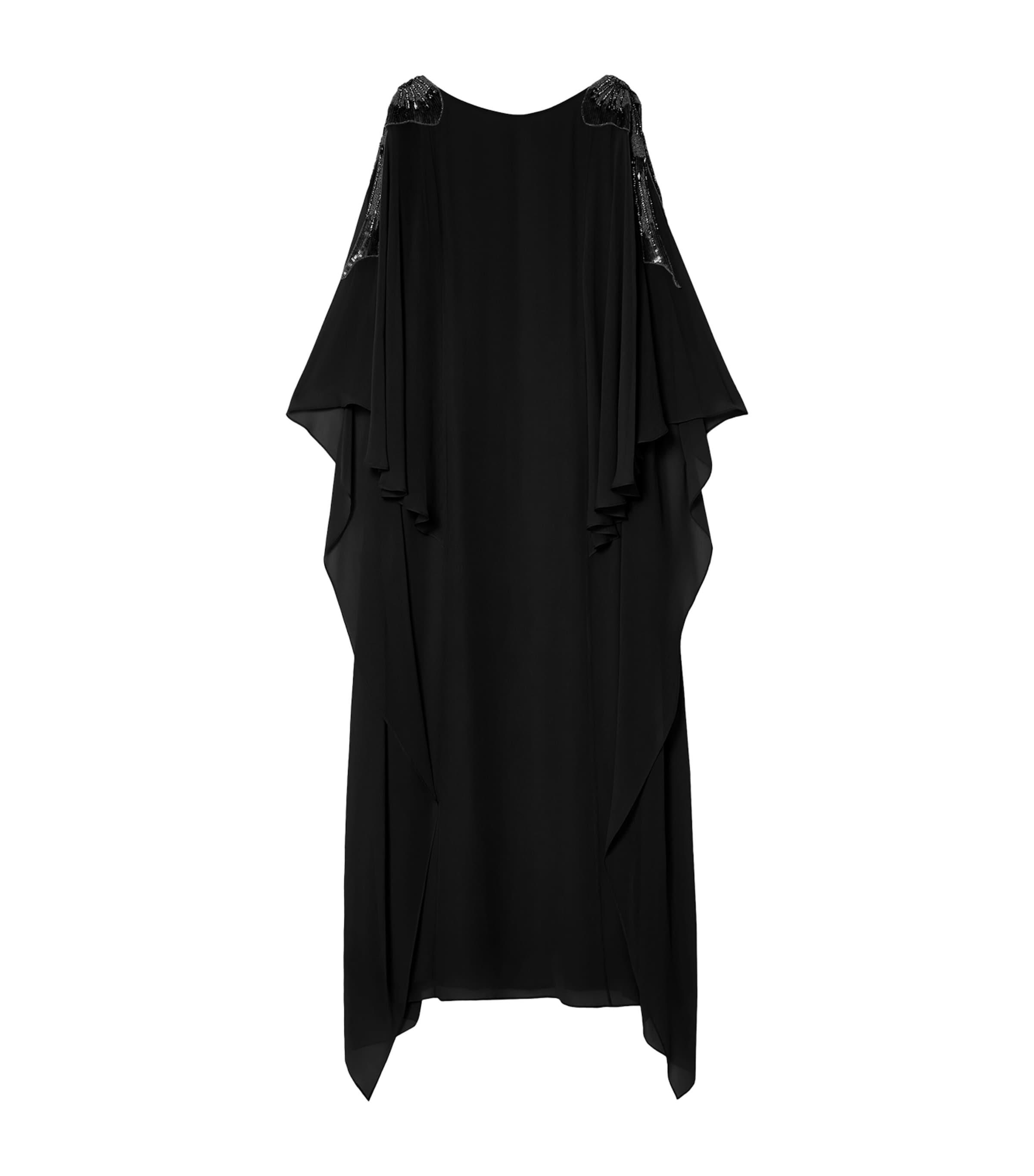 Marina Rinaldi Embellished Caped Gown by MARINA RINALDI