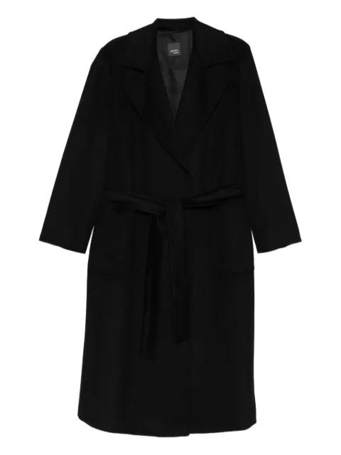 Pirano belted pocket coat by MARINA RINALDI