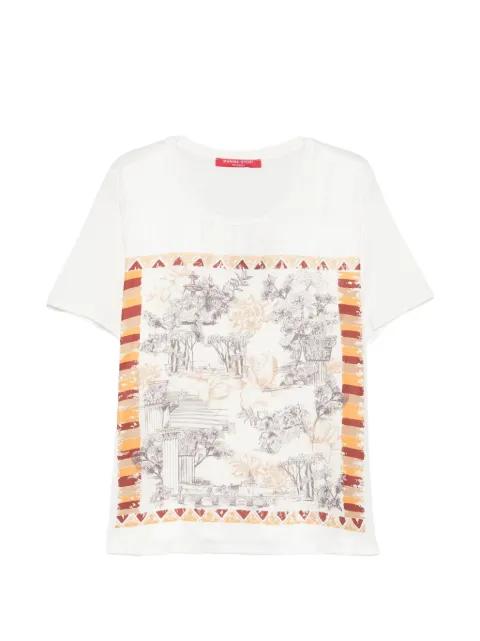 patterned T-shirt by MARINA RINALDI
