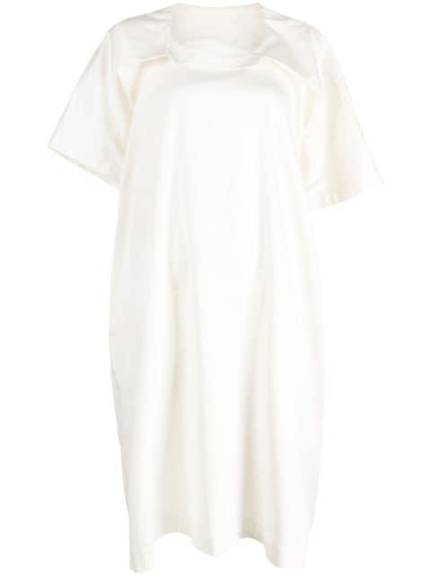 Pepper folded-collar dress by MARINA YEE
