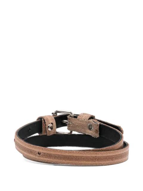 classic buckle-fastening bracelet by MARINA YEE