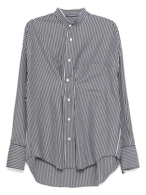 twin pleated shirt by MARINA YEE