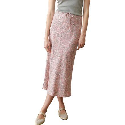 Avery Hemp Midi Skirt by MARINE LAYER