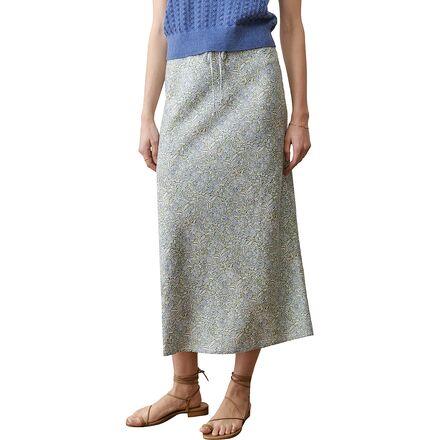 Avery Hemp Midi Skirt by MARINE LAYER