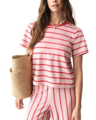 Beach Terry Crewneck Tee by MARINE LAYER