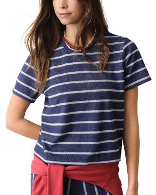 Beach Terry Crewneck Tee by MARINE LAYER