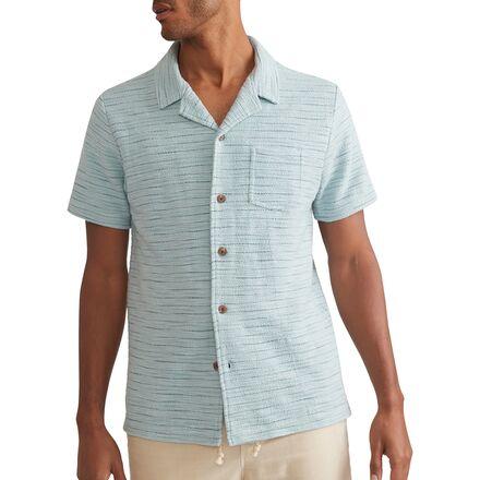 Beach Texture Resort Short-Sleeve Shirt by MARINE LAYER
