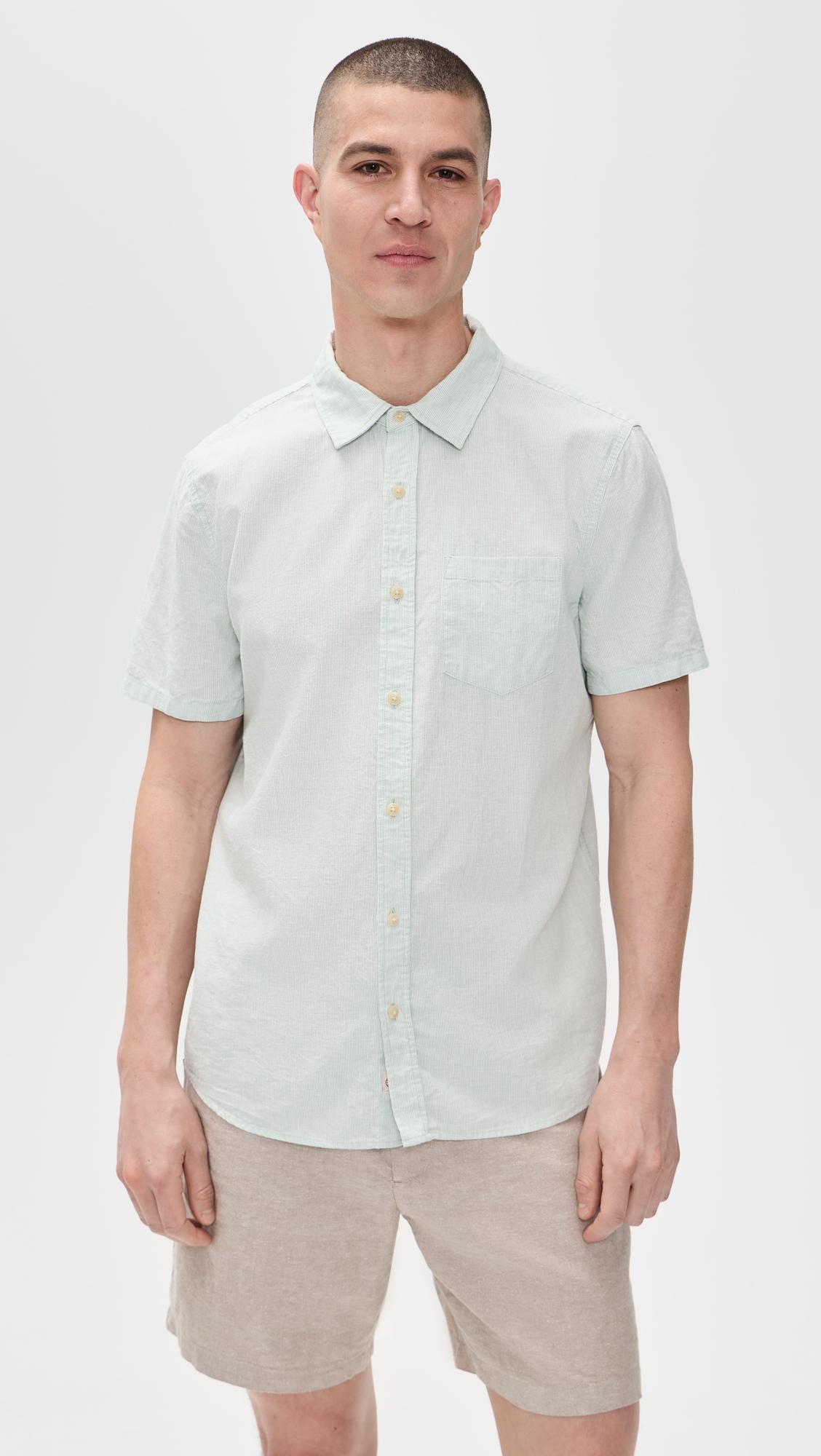 Better-Than-Linen Shirt by MARINE LAYER