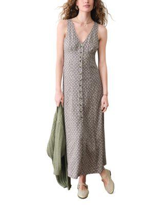Camila Printed Maxi Dress by MARINE LAYER