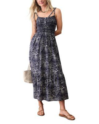 Carmen Smocked Dress by MARINE LAYER