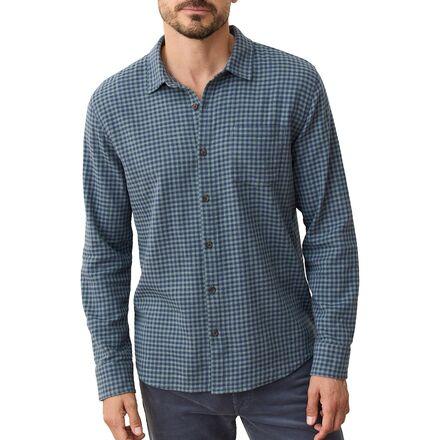 Classic Stretch Selvage Gingham Long-Sleeve Shirt by MARINE LAYER