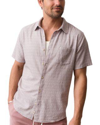 Classic Stretch Selvage Pocket Shirt by MARINE LAYER
