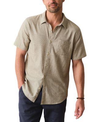 Classic Stretch Selvage Pocket Shirt by MARINE LAYER