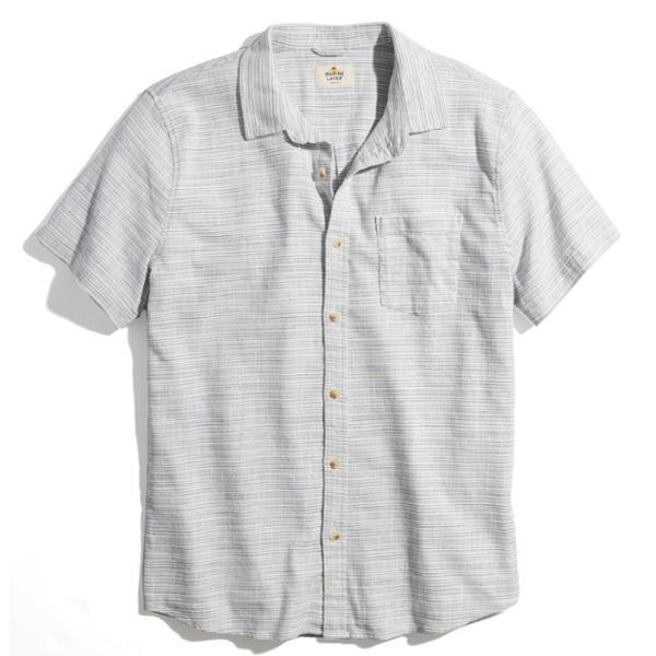 Classic Stretch Selvage Shirt by MARINE LAYER