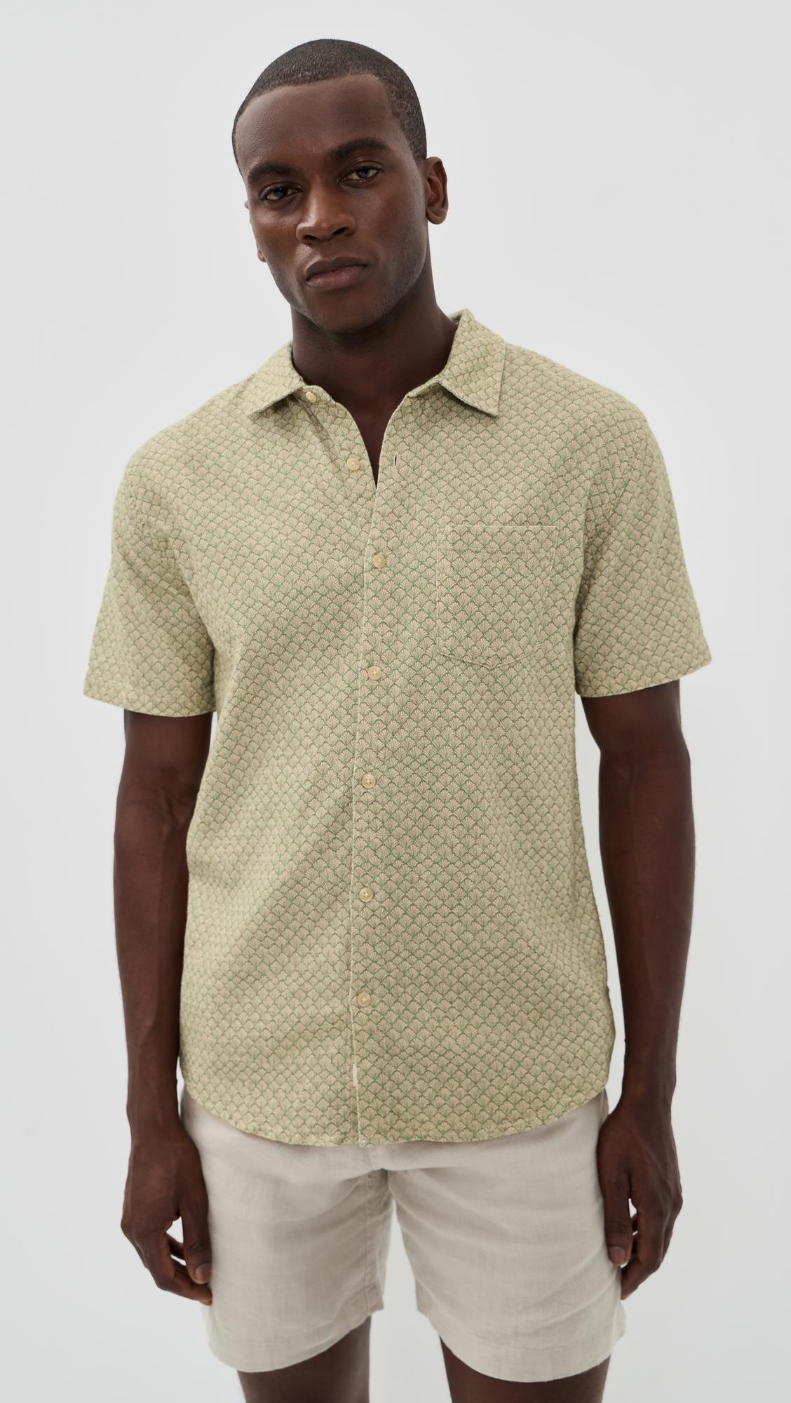 Classic Stretch Selvage Shirt by MARINE LAYER