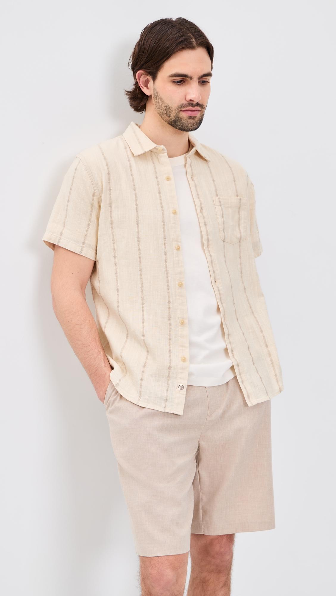 Classic Stretch Selvage Shirt by MARINE LAYER