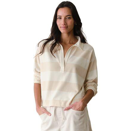 Cloud 9 Jersey Long-Sleeve Polo by MARINE LAYER