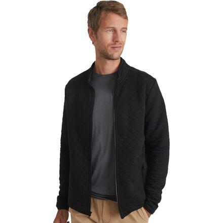 Corbet Diamond Quilt Full Zip Jacket by MARINE LAYER
