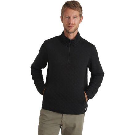 Corbet Diamond Quilt Pullover by MARINE LAYER