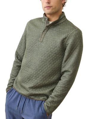 Corbet Quilted Reversible Pullover by MARINE LAYER