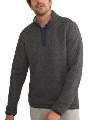 Corbet Reversible Quilted Pullover by MARINE LAYER