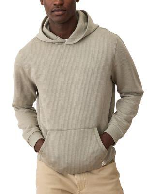 Corbet Ribbed Hoodie by MARINE LAYER