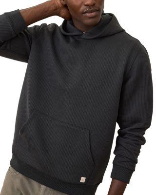 Corbet Ribbed Hoodie by MARINE LAYER
