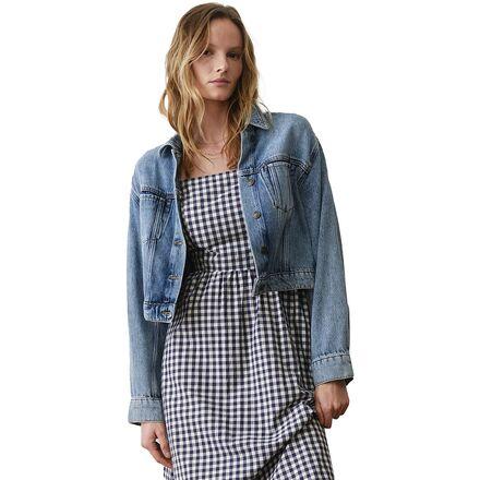 Cropped Denim Jacket by MARINE LAYER
